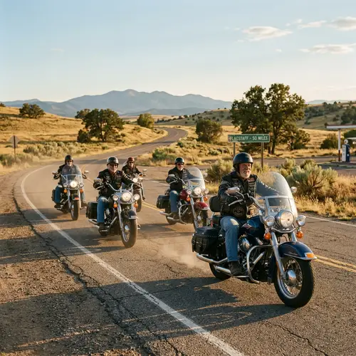 Live to Ride: Old Bikers on the Open Road