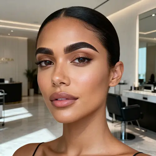 Stunning Eyebrow Lamination Results for Mixed-Race Women