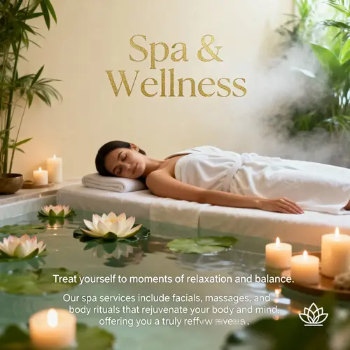 Spa & Wellness: Relaxation and Rejuvenation