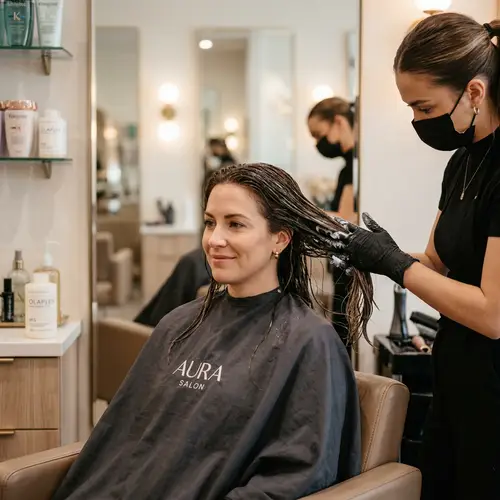 Expert Hair Rebuilding Treatments in a Modern Salon