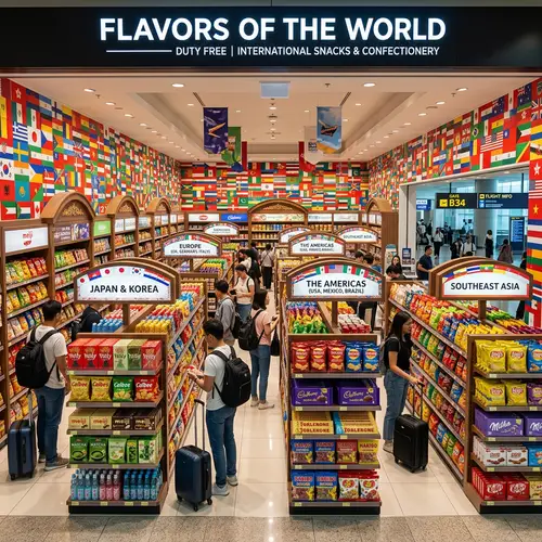 Explore International Flavors at 'Flavors of the World' Supermarket