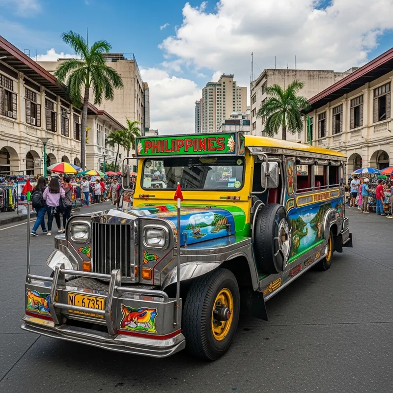 Explore the Philippines by Jeepney