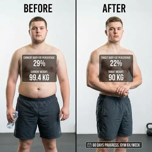 60-Day Fat Loss Transformation: Realistic Results
