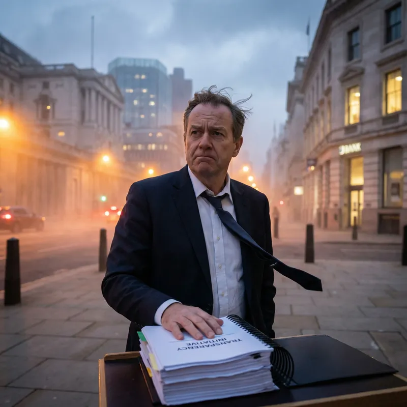 Man Standing Up Against Corruption: A Bold Stand Man Standing Up Against Corruption: A Bold Stand