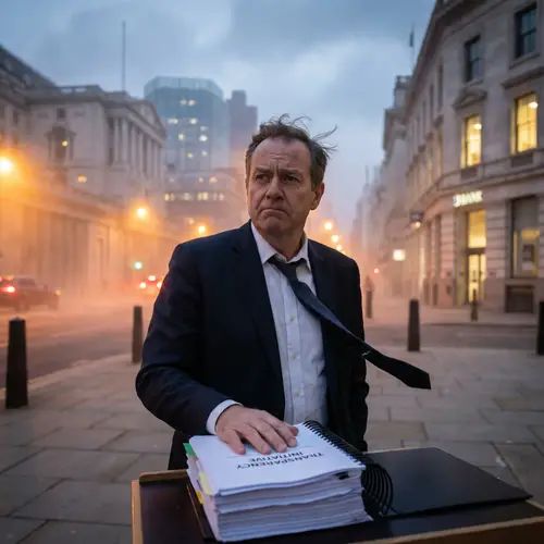 Man Standing Up Against Corruption: A Bold Stand