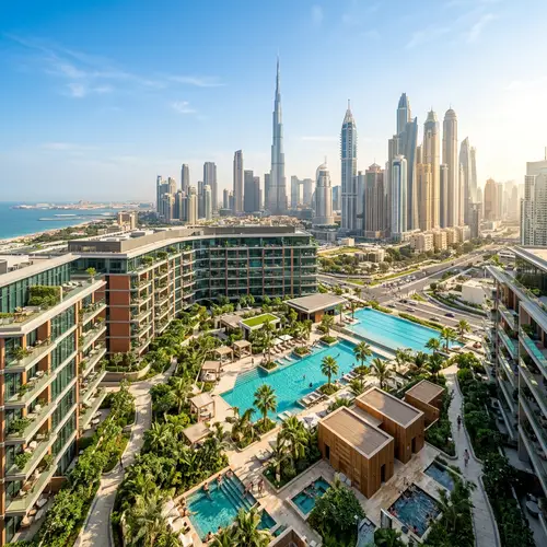Luxurious Oasis in Dubai | Residential Complex, Thermal Baths, Swimming Pools