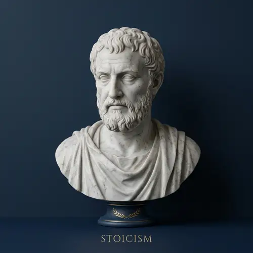 Minimalist Stoic Profile Picture for Instagram