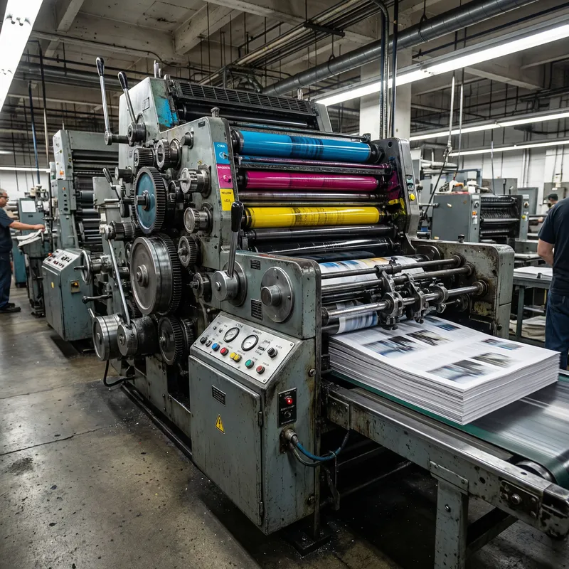High-Quality Offset Printing Machine