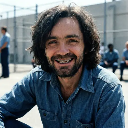 Charles Manson with Braces: A Unique Look