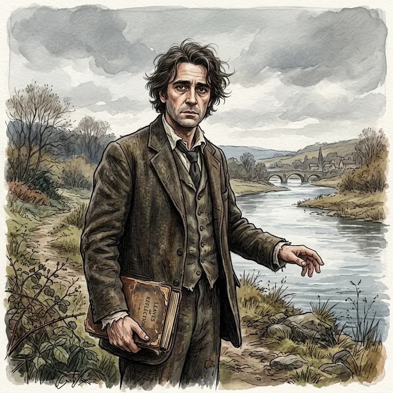 Soulful Literary Style | Dazai Illustration | Reflective Eyes Soulful Literary Style | Dazai Illustration | Reflective Eyes