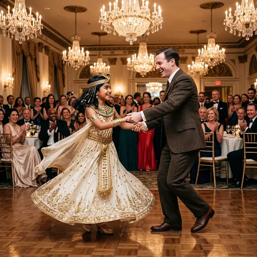 Cleopatra and Gentleman Foxtrot Dance | Elegant Twirl