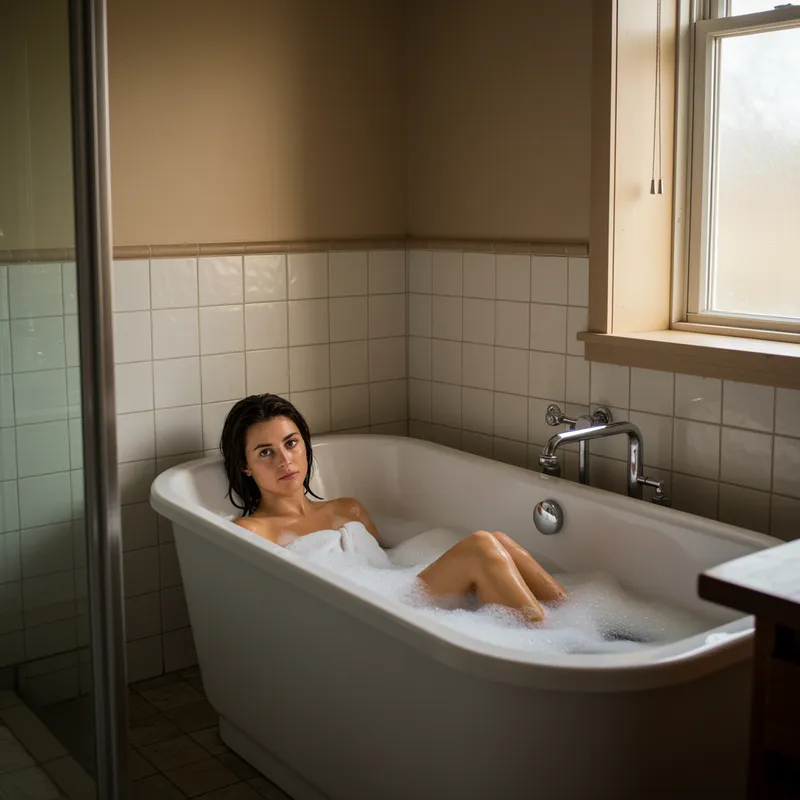 Relaxing Bathtub Moments