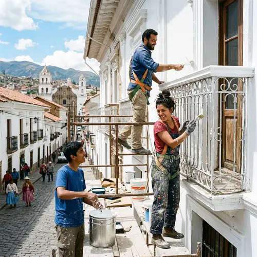 Heritage Site Restoration in Sucre, Bolivia