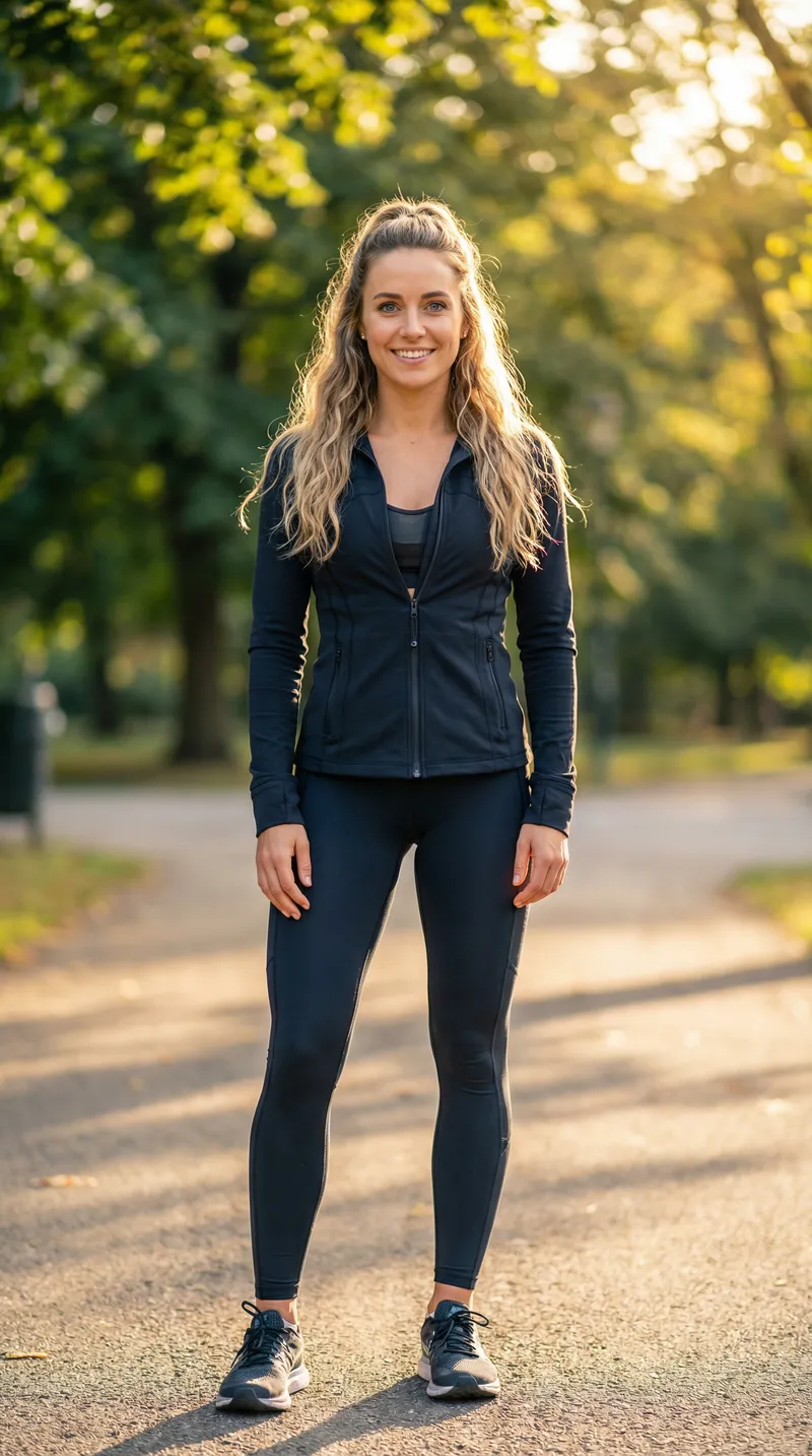 Photorealistic Portrait of a 25-Year-Old Athlete