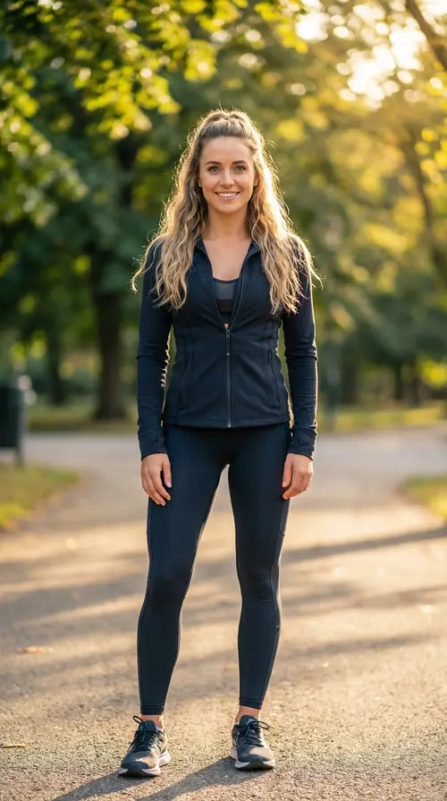 Photorealistic Portrait of a 25-Year-Old Athlete