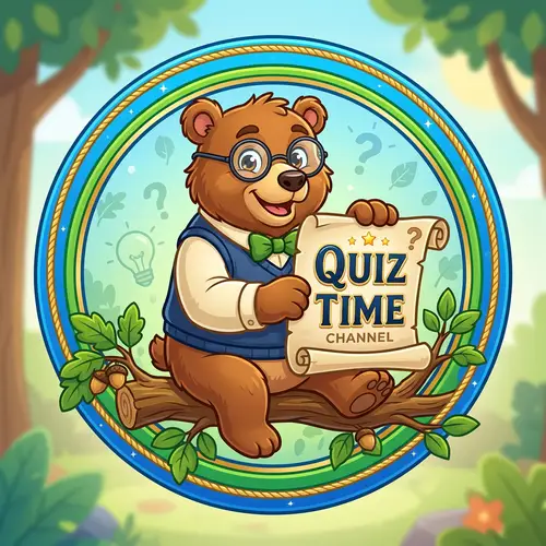 Fun Logo Design for Quiz Time YouTube Channel
