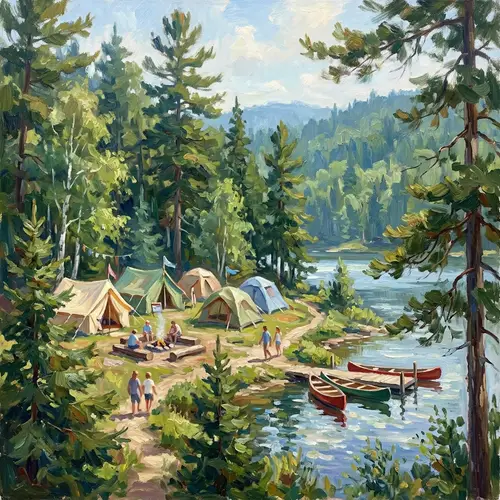 Summer Camps in Lush Green Forest | Ideal Camp Amidst Lakes & Pines