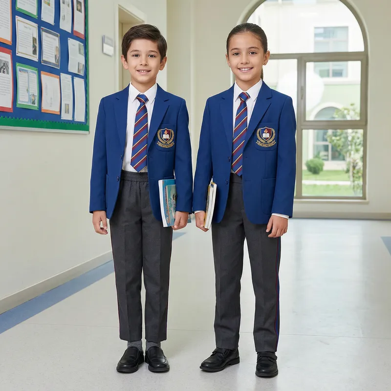 Gender-Neutral Academic School Uniform Design | Baku Anglo School