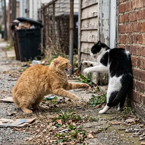 Fascinating Cat Fighting: A Closer Look
