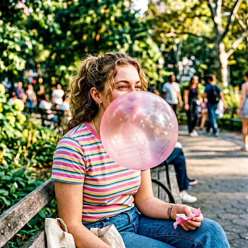 Blowing Bubblegum: Expert Techniques for Large Bubbles