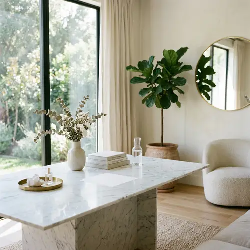 Elegant Room Photoshoot Setting for Cosmetic Product