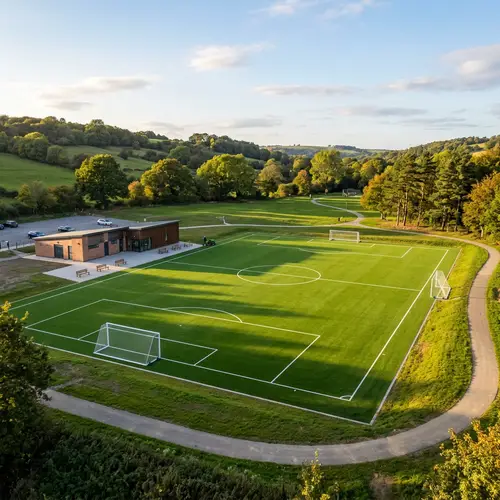 Landscape Soccer Field Project Images