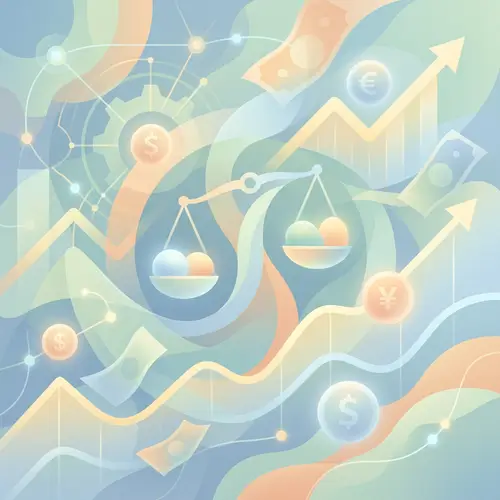 Abstract Economy Concept | Financial Balance Representation