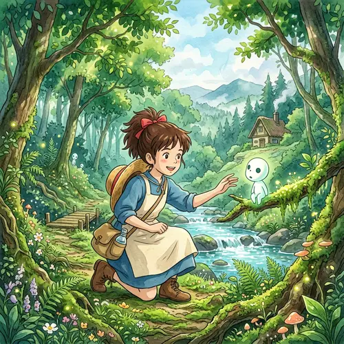 Anime Art Inspired by Studio Ghibli
