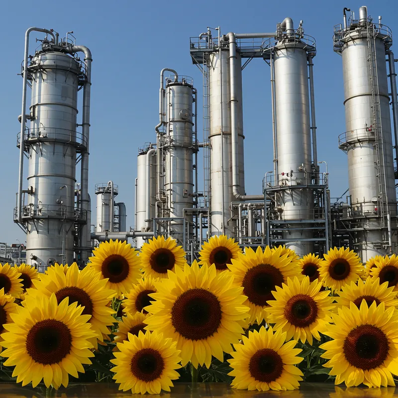 Sunflower Oil Refinery | Natural Quality Oil Production