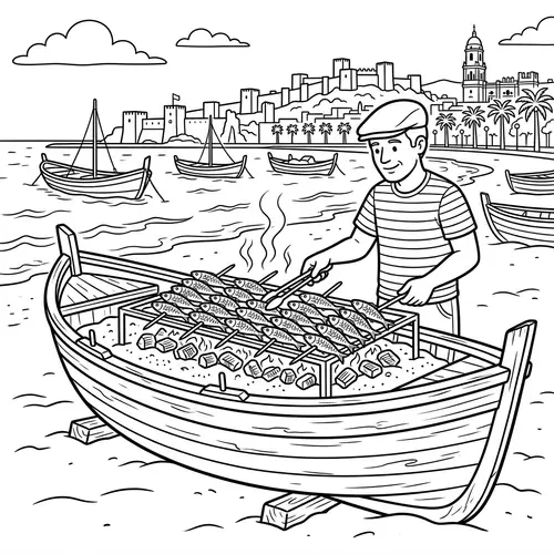 Sardine Espeto: Grilled in Malaga's Coastal Charm