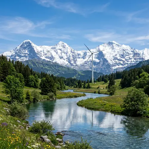 Breathtaking Mountains and River Views