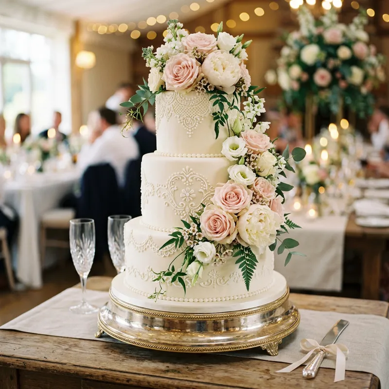 Beautifully Decorated Cake with Flowers | Stunning Designs