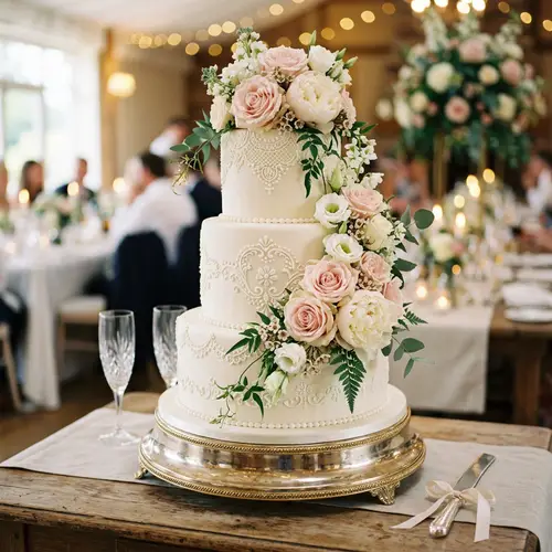 Beautifully Decorated Cake with Flowers | Stunning Designs