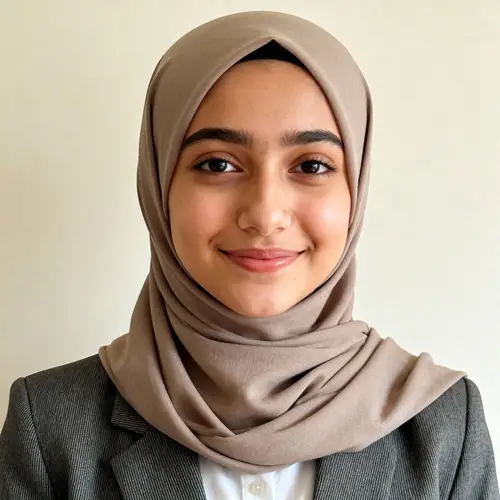 Professional LinkedIn Profile Picture for Hijab Girl