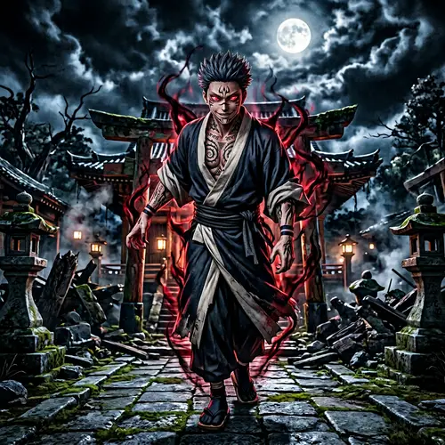 Legendary Curse Spirit Character - Sukuna JJK