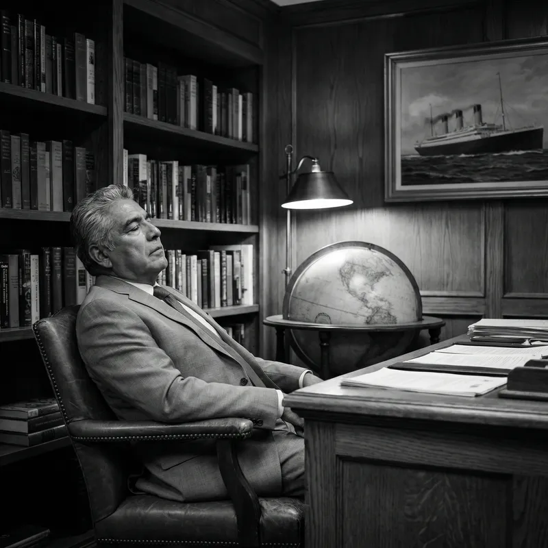 Nostalgic Cruise Ship Portrait Photography