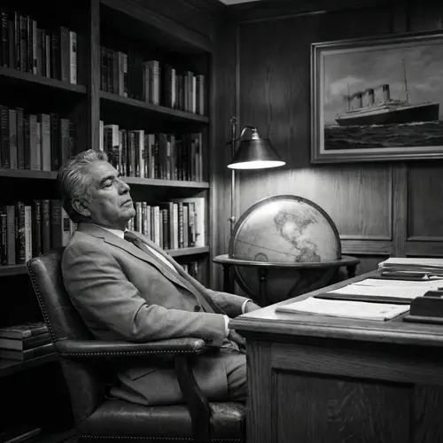 Nostalgic Cruise Ship Portrait Photography