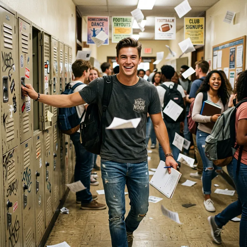 Young Male Character in High-School Setting: Meet Void Stiles