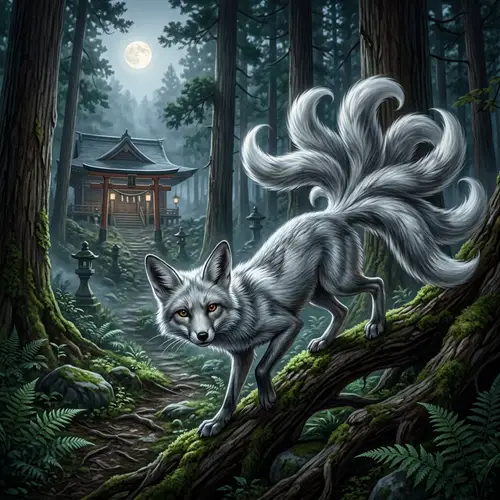 Mythological Nogitsune: Fox Spirit of Japanese Folklore