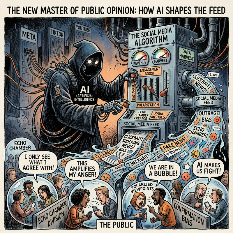 AI's Impact on Social Media Algorithms | AI Art Generator | Easy-Peasy.AI