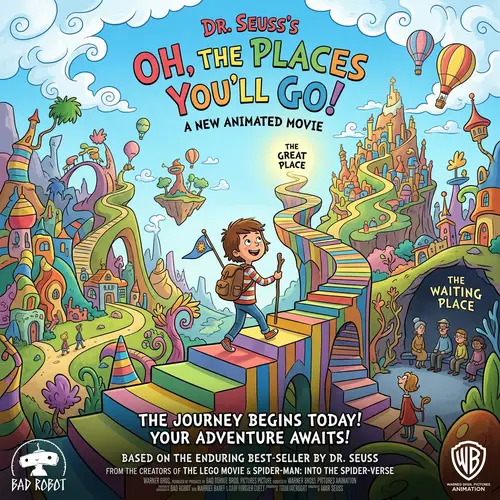 Oh, The Places You Go: A Dr. Seuss Movie Poster