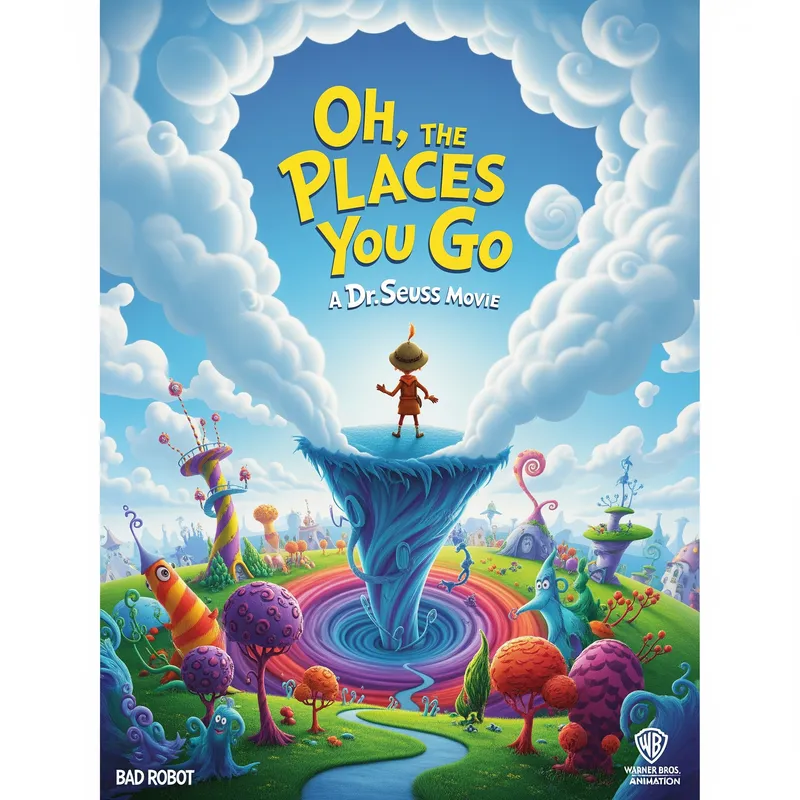 Oh, The Places You Go: A Dr. Seuss Movie Poster