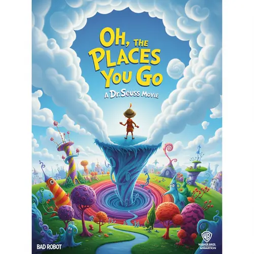 Oh, The Places You Go: A Dr. Seuss Movie Poster