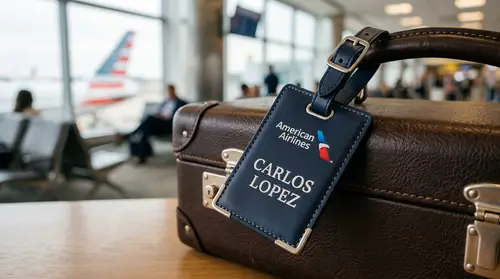 Stylish American Airlines Luggage Tag - Premium Quality