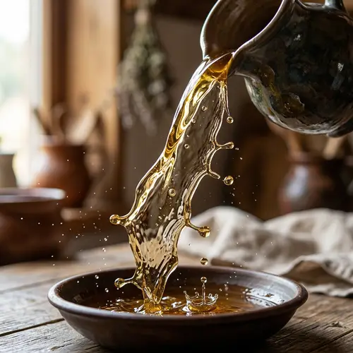 Liquid Substance Pouring Out | Dynamic Shapes & Structures