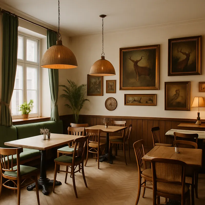 Create a Stylish Animalist Vintage Café