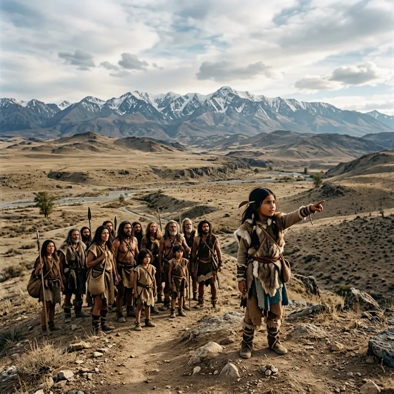 Enormity of an Abandoned Wasteland: Solitude & Distant Mountains