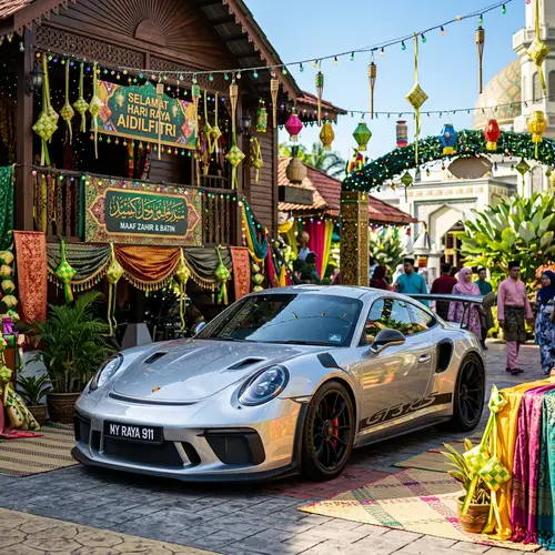 Porsche 911 GT3Rs Celebrates Hari Raya Festivities