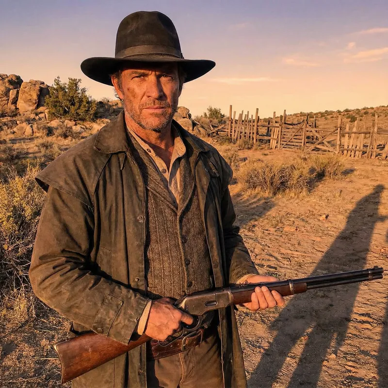 Hunt Showdown: Henry Monroe in Wild West Sunset Scene