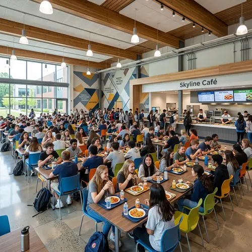 Modern School Cafeteria Design Insights